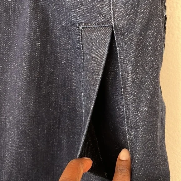 Whistles Women’s A-line Denim Mini Dress Size 2 Blue - Picture 4 of 9